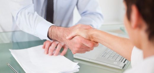 Shaking Hands At Queens Real Estate Closing